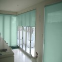 Washable Roller Blinds Water Green